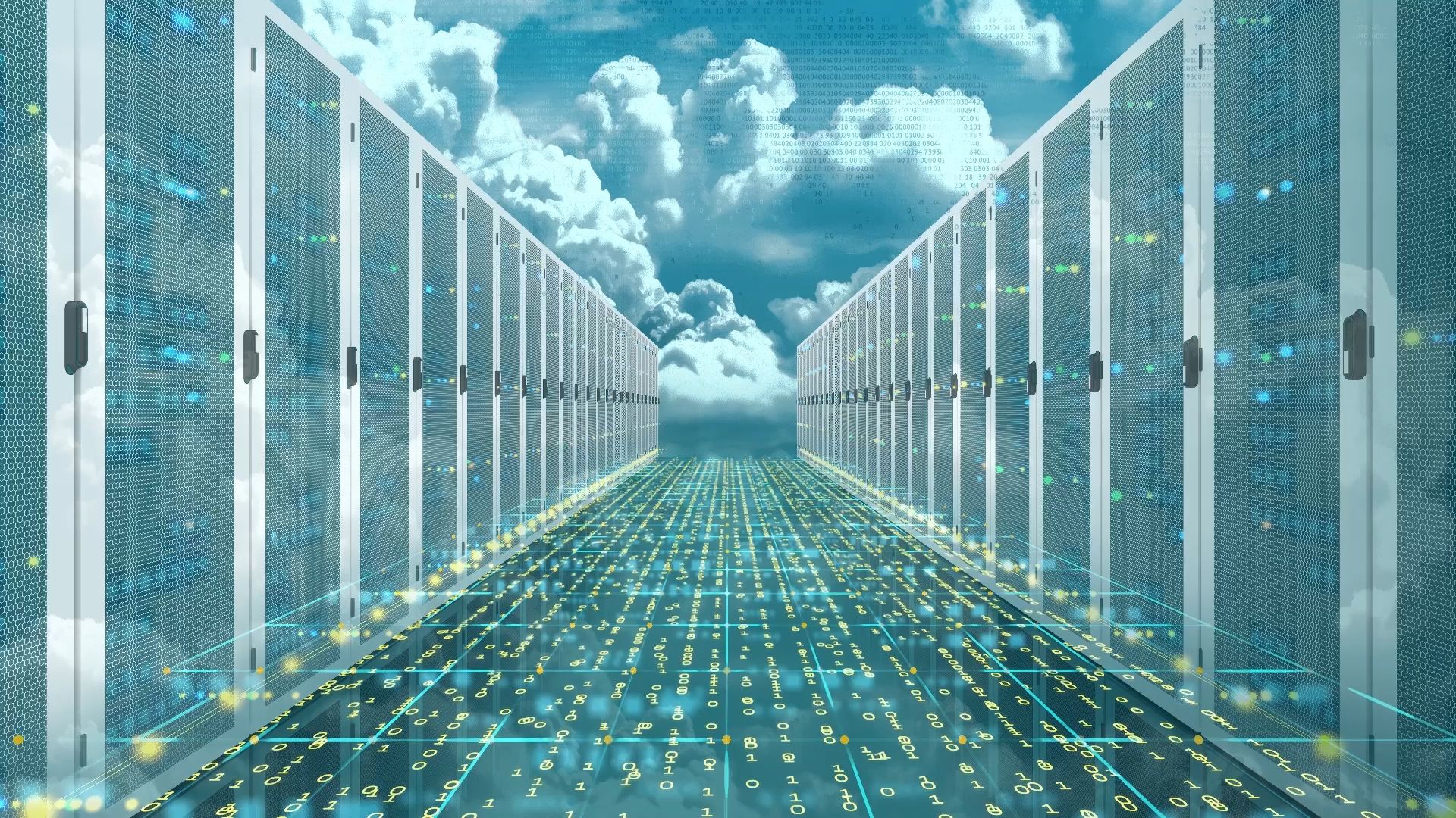 Cold Aisle / Kaltgang im Datacenter