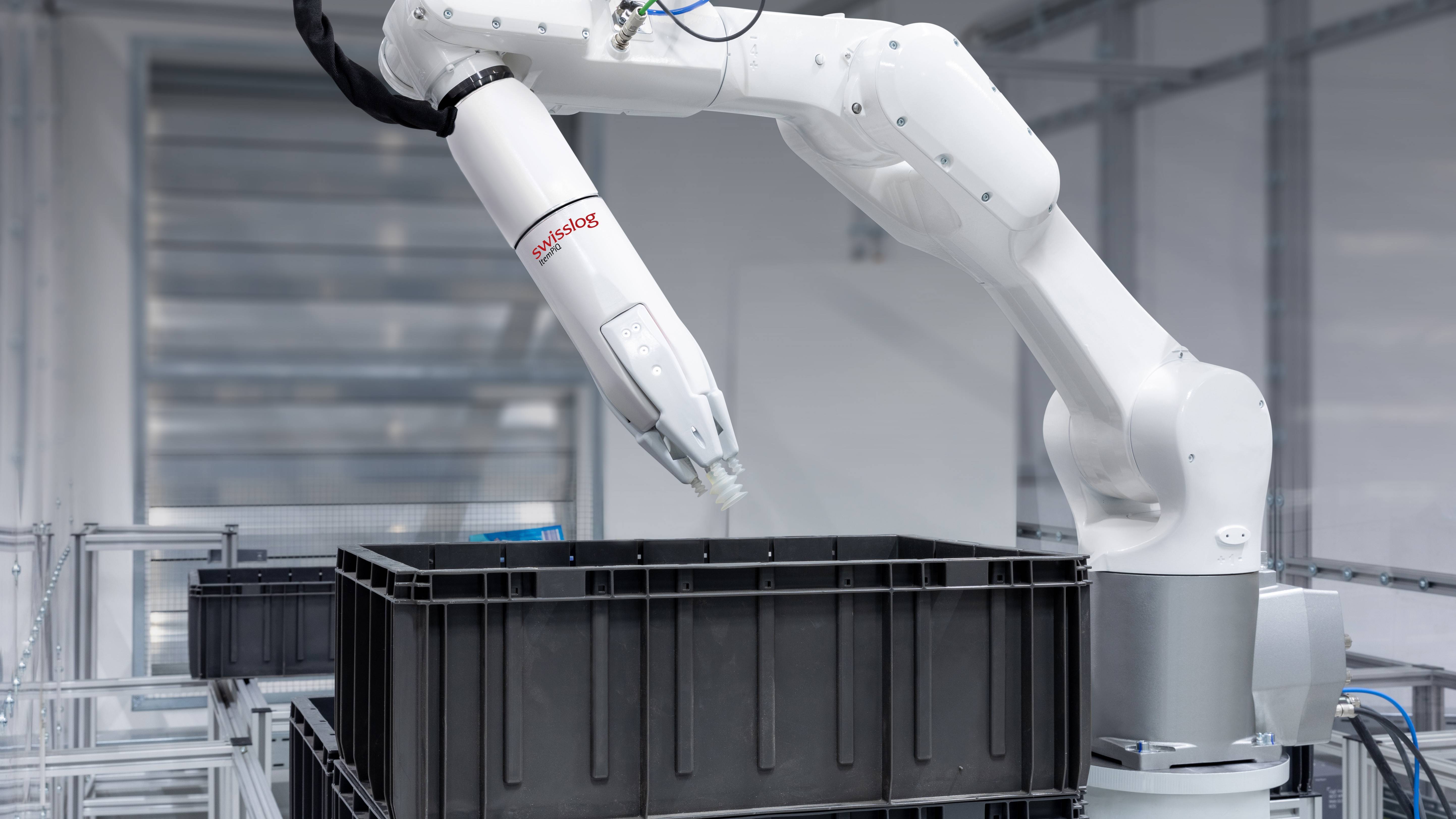 Robotic machine of Swisslog