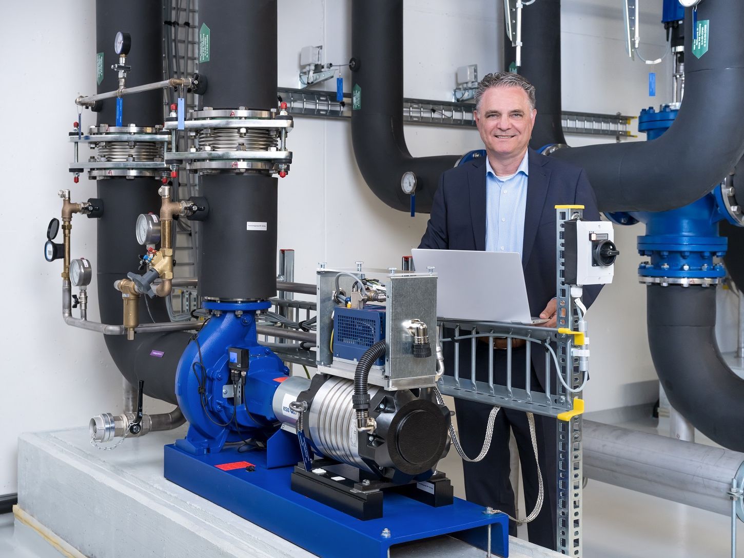 COO Andrea Luigi Campomilla entwickelt neuen Pumpenantrieb